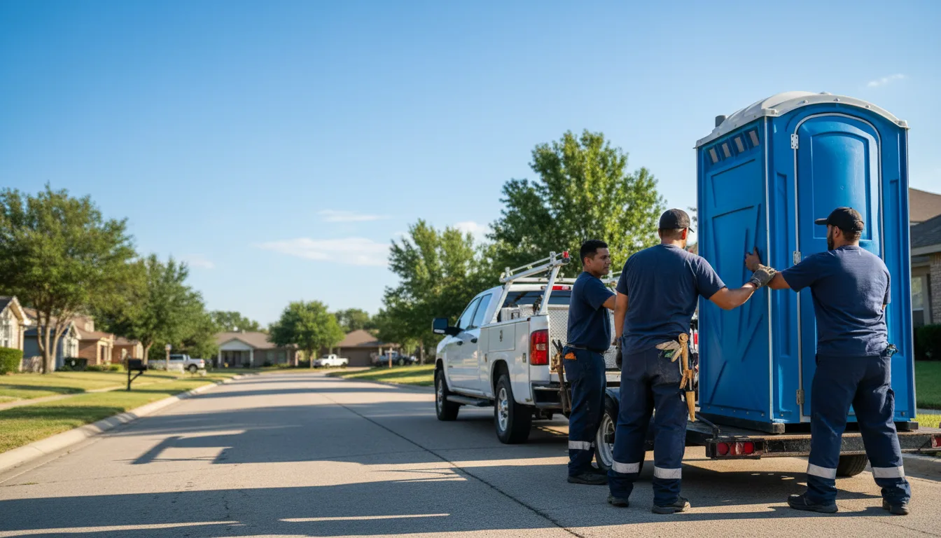 Portable Toilet Rental in Sheldon, MO near me